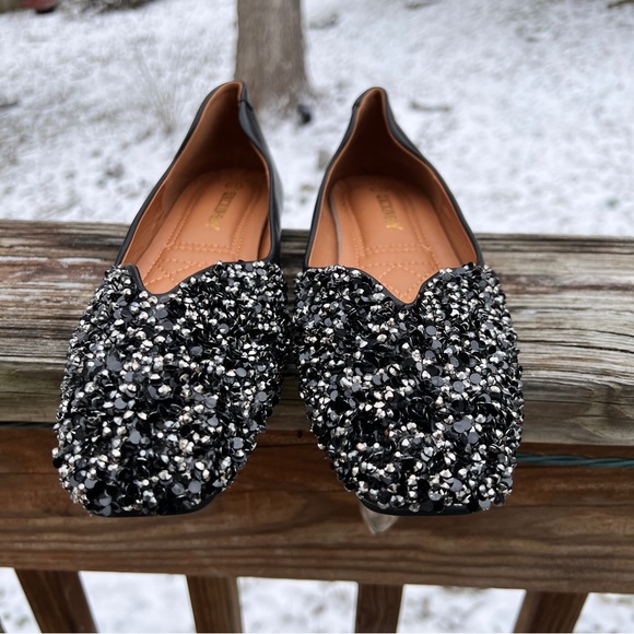 Hawee Women Sequin Square Toe Ballerinas
Flats Slip-Ons Size 42 US: 8.5 - Picture 3 of 10